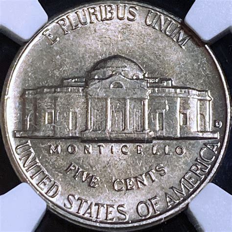 UNITED STATES. 1963, 5 Cents, D - NGC MS65 - Jefferson Nickel, Denver ...