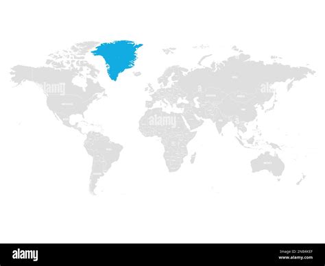 Greenland Political Map By Mapscom From Mapscom World Greenland