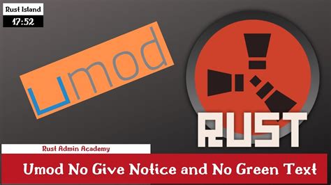 How to Use Umod Rust 的图像结果