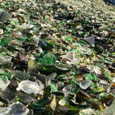 Crystal Recycling - Green Cullet Glass Scrap Supplier from Surat