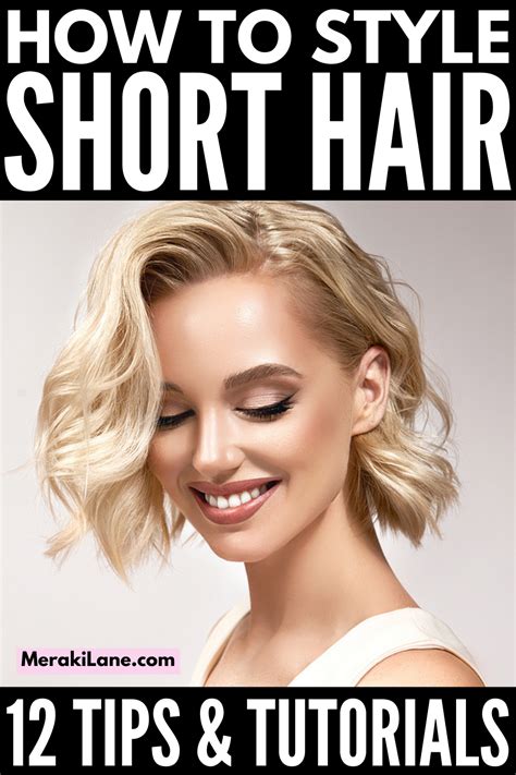 Tutorials On Styling Short Hair 的图像结果