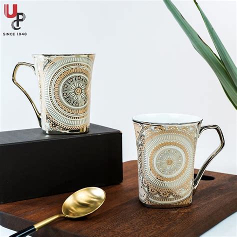 SND Homes Flower Series Fine Bone China Ceramics 300ml (Pack of 2) Bone ...