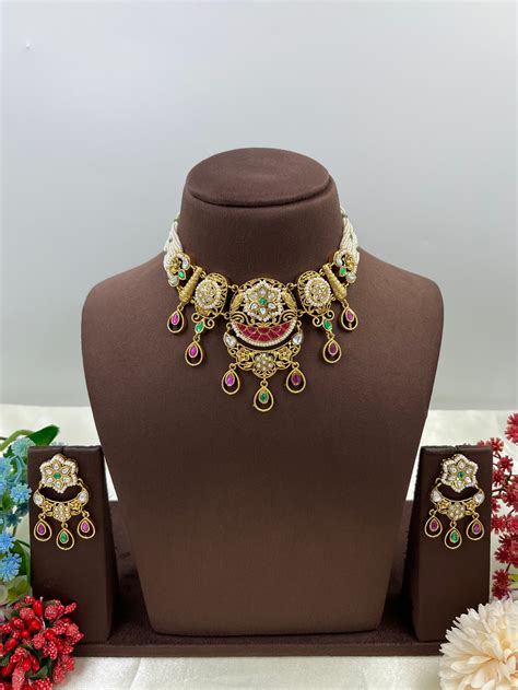 Tarabai Heritage Choker – Kaushalya Art Jewellery