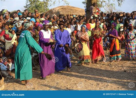 Traditional Dancers at a Gule Wamkulu Ceremony Editorial Photography - Image of dance, people ...