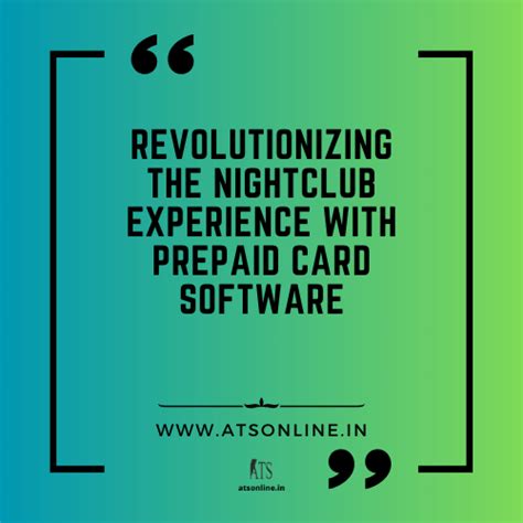 Revolutionizing the Nightclub Experience with Prepaid Card Software
