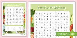 Teka Silang Kata Pakaian (teacher made) - Twinkl