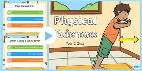 Year 2 Physical Sciences Quiz PowerPoint