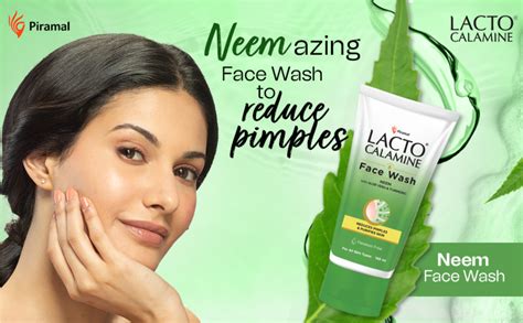 Lacto Calamine Neem Face Wash With Aloe Vera & Turmeric | 150ml ...