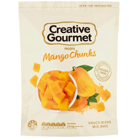 Creative Gourmet Frozen Mango Chunks 2kg | Costco Australia