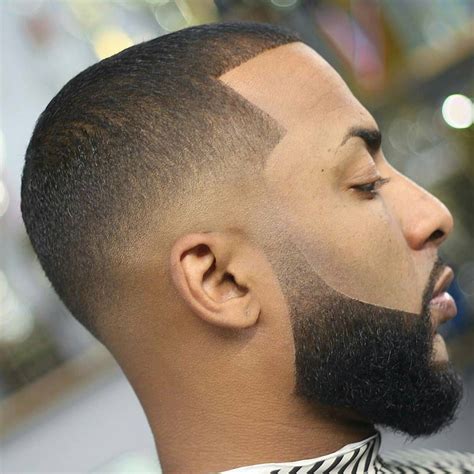fade hairstyles with beard, low fade haircut with beard, bald fade ...