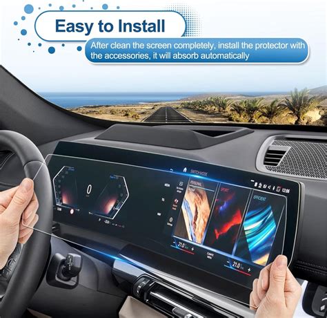 BMW X1 2024 Full Touch Screen Infotainment System Screen Guard – Gear Guard