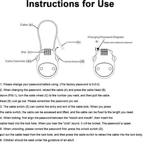 Image result for Remove Combination Lock Wire