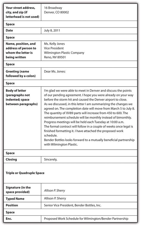 Professional Business Letter 的图像结果