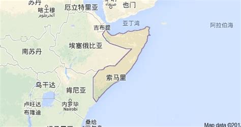 想知道: 中国 世界地图 索马里 在哪_百度知道