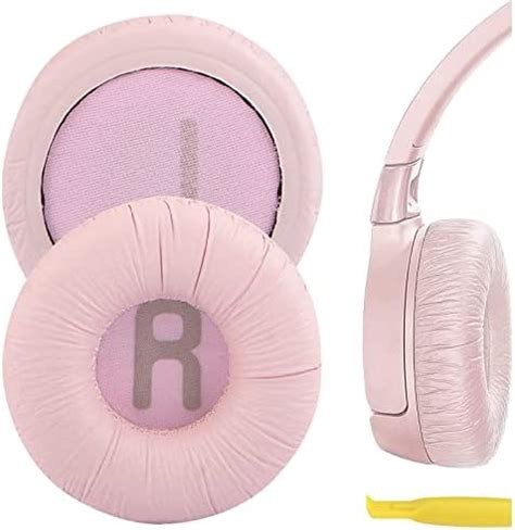 Geekria QuickFit Protein Leather Replacement Ear Pads for JBL JR300 ...