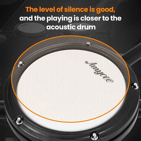 GAOMON Electronic Drum Set,Electric Drum Set With 4 Quiet India | Ubuy