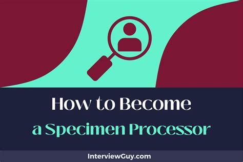 Image result for Specimen Processor Training