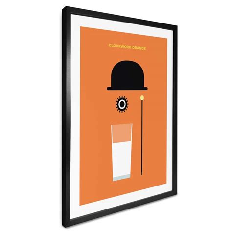 Poster Inspiriert vom Film "Clockwork Orange" - Gomes | wall-art.de