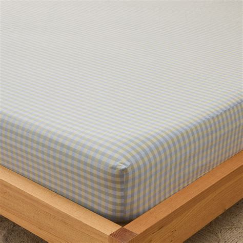 Leo Washed Cotton - Elodie Gingham Bed Sheets | Sheet Society