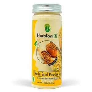 Buy Herbtoniq Fenugreek Methi Powder - 150g | Natural Solution for Hair ...