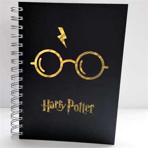 Cuaderno de Harry Potter - Lentes y Cicatriz de Harry - Ekiz