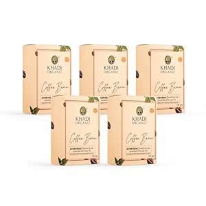 Buy KHADI ORGANIC Ayurvedic Soap Coffee Handmade Bathing Bar For ...