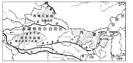 西北地区地形图高清,中国西北地图,中国西北地区地图(第2页)_大山谷图库