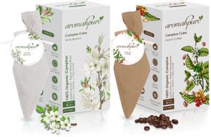 Aromahpure Camphor Cube 100% Pure & Organic | French Coffee + White ...