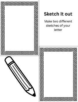 Letter Structure Drawing Practice 的图像结果