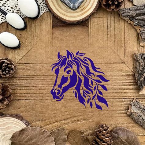 Buy Horse Head Stencil Reusable Horse Face Painting Template On Cliths