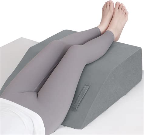 Amazon.com: Leg Elevation Pillow, Leg Support Pillow to Elevate Feet, Leg Pillow for Knee ...