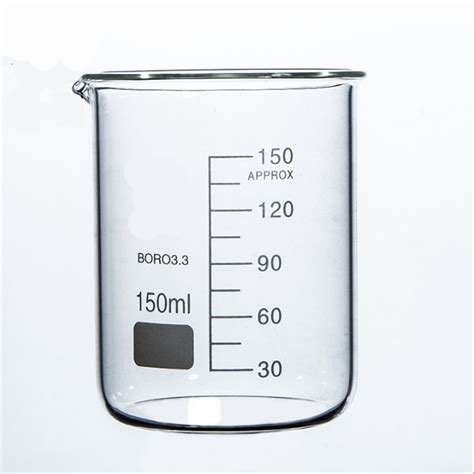 150mL Glass Beaker Low Form New Chemical Lab Glassware-in Beaker from ...