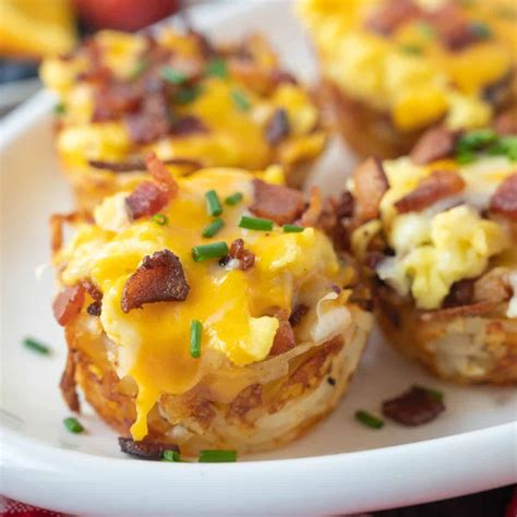 Scrambled Egg Hash Brown Cups - Butter Your Biscuit