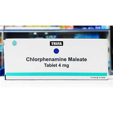Jual CTM / Chlorphenamine Maleate 4MG TRIFA 𝟏 𝐊𝐎𝐓𝐀𝐊 𝐈𝐒𝐈 𝟏𝟎𝟎 𝐓𝐀𝐁𝐋𝐄𝐓 - Meredakan Gatal-Gatal ...