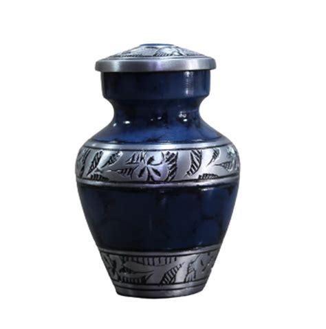 Buy eSplanade Mini Cremation Urn Keepsake Memorial Jar Pot Container ...
