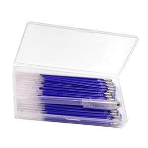 myaddiction 40Pcs Heat Erase Pens Heat Erasable Fabric Refills Marking ...