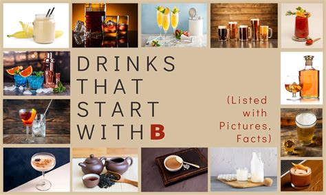 Drinks That Start With B (Listed with Pictures, Facts) - The Coconut Mama