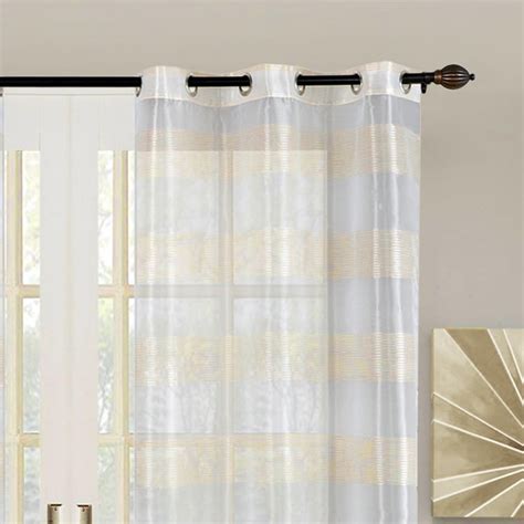 Buy Corsica Lucent Sheer Door Curtain Pair - 1.10 x 2.60 m from Corsica ...