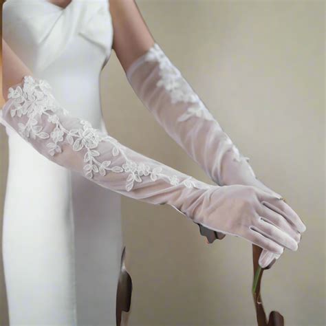 GownLink's Radiant Bridal Gloves for Christian & Catholic Wedding