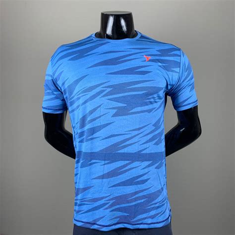 Technosport Royal Blue Dri Fit TShirt | Men Dri Fit T Shirts Online ...