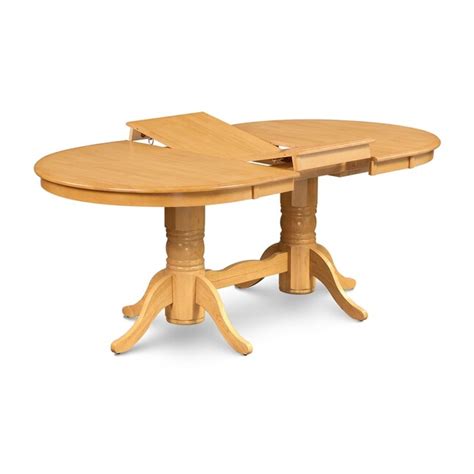 M&D Furniture Somerville Oak Transitional Extending Butterfly Leaf ...