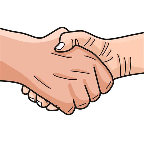Handshake Drawing 的图像结果