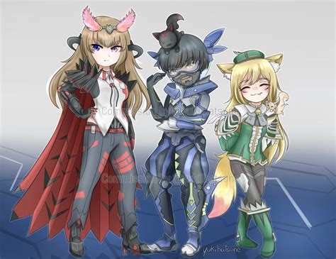 Image result for PSO2 NGS Anime Characters