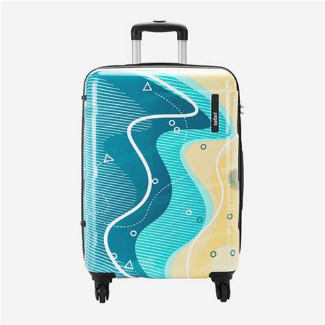 Buy Safari Coastline Set of 3 Printed Trolley Bags Online