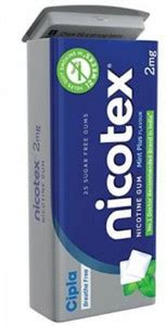 Nicotex 2 MG TIN (PACK OF 4 X 25 = 100 PIECES) Smoking Cessations Price ...