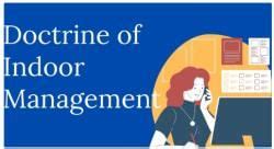 The doctrine of Indoor Management - Company Law - CLAT PG PDF Download