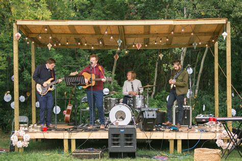 Band On Outdoor Stage