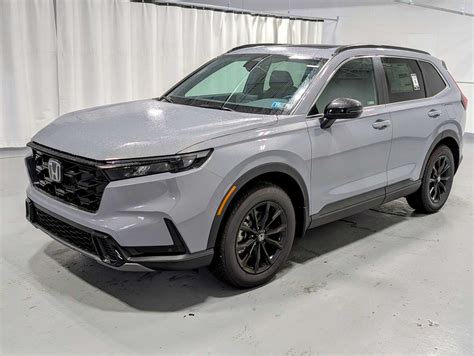 New 2025 Honda CR-V Hybrid Sport-L in Urban Gray Pearl | Greensburg, PA ...