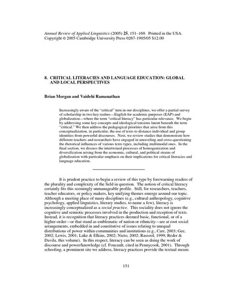 Critical Literacy Examples 的图像结果