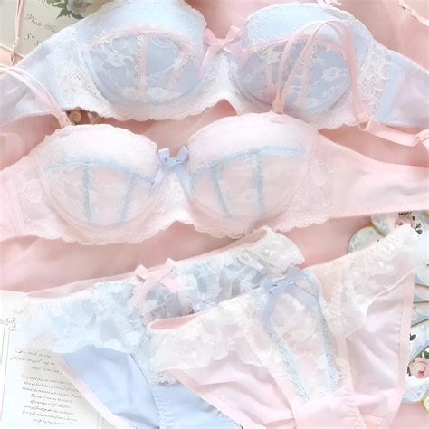 Pastel Lace Lingerie Set – Zalletta.co.uk